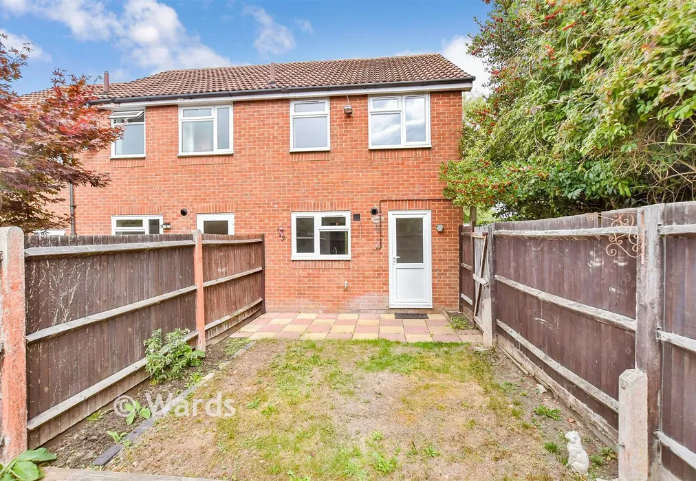 Rear Elevation - Brompton Hill, Chatham, Kent - Wards of Kent