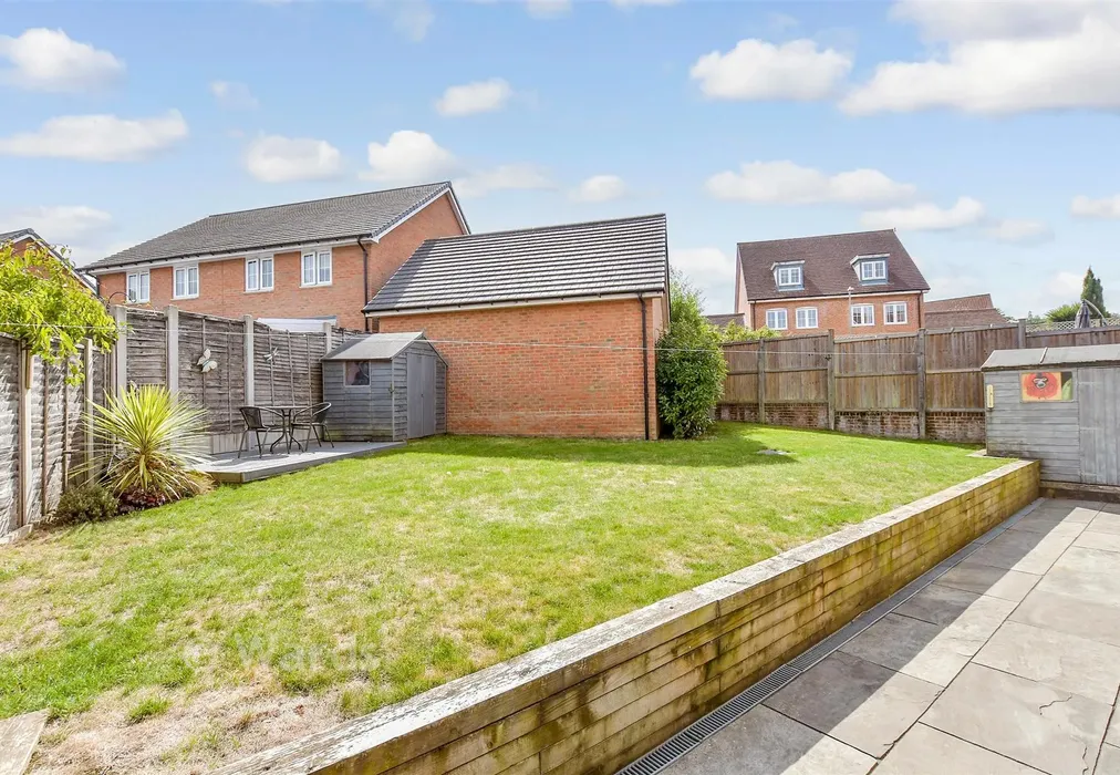 Rear Garden - Beech Tree Avenue, Sholden, Deal, Kent - Wards of Kent