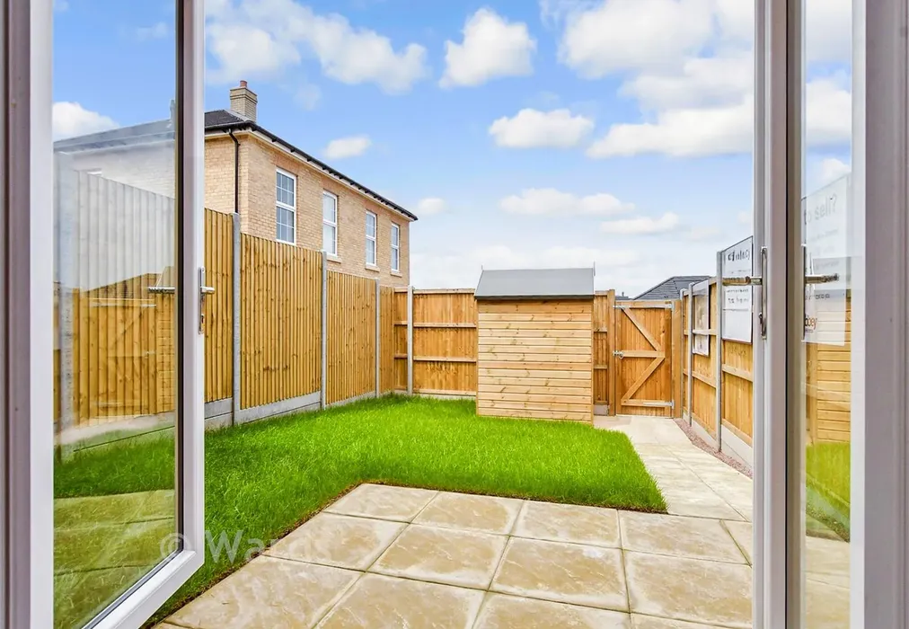 Rear Garden - Richmond Park, Whitfield, Kent - Wards of Kent