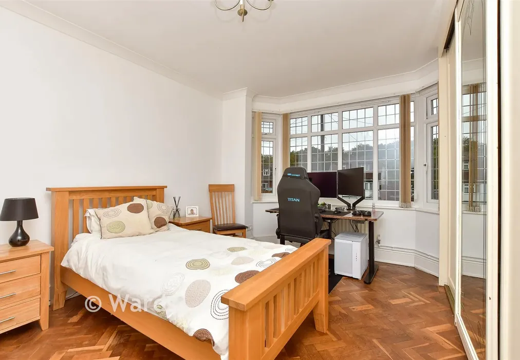 Bedroom 4 - York Avenue, Walderslade, Chatham, Kent - Wards of Kent