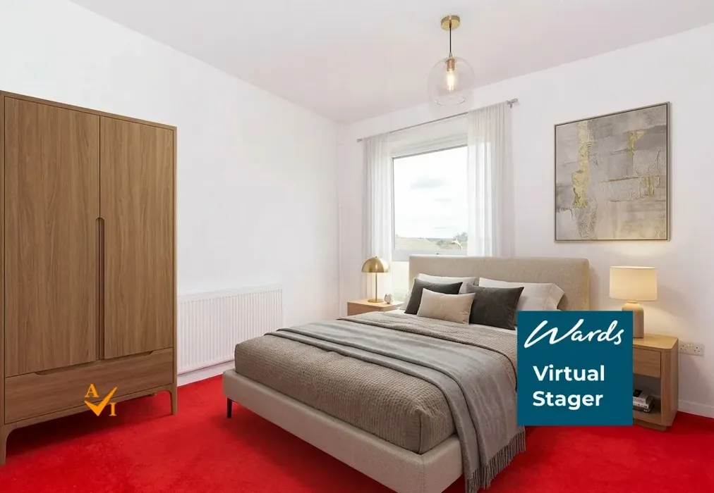 Bedroom 2 (Contemporary style) - Sassoon Close, Larkfield, Kent - Wards of Kent