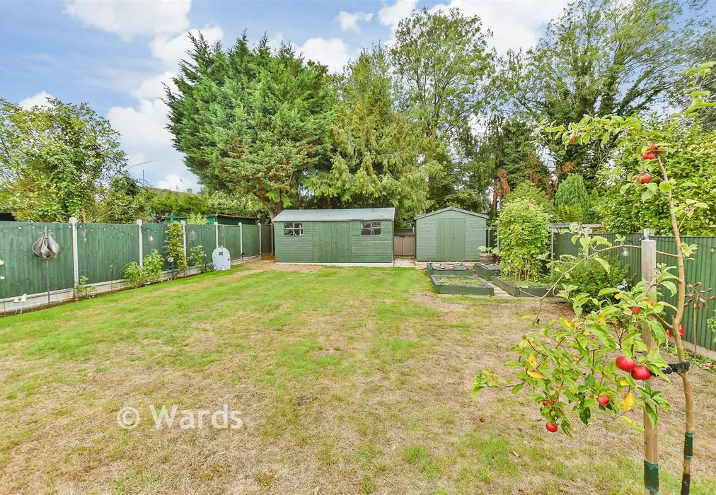 Rear Garden - Maidstone Road, Wigmore, Gillingham, Kent - Wards of Kent