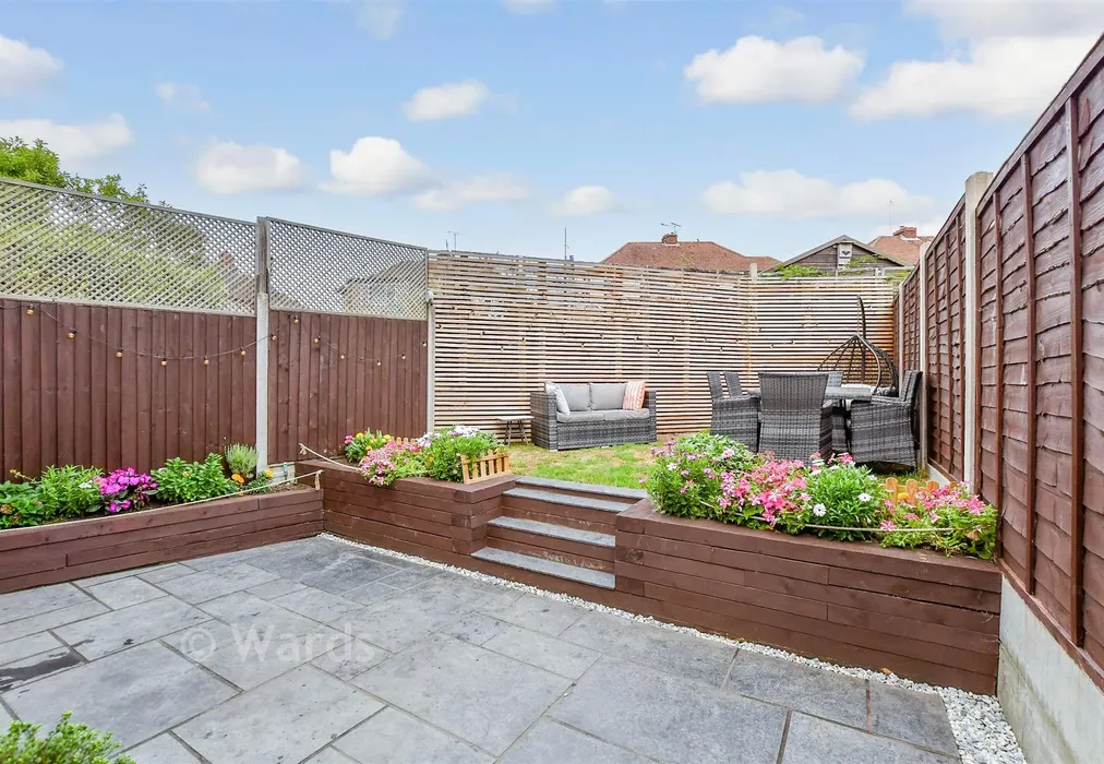Rear Garden - Glebe Lane, Maidstone, Kent - Wards of Kent