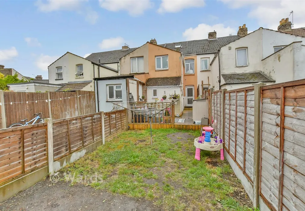 Rear Garden - Eva Road, Gillingham, Kent - Wards of Kent
