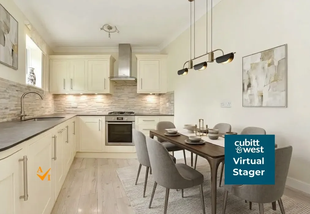 Kitchen/Diner (Contemporary style) - The Hoppety, Tadworth, Surrey - Wards of Kent
