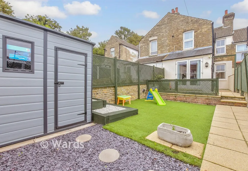 Rear Garden - Monins Road, Dover, Kent - Wards of Kent