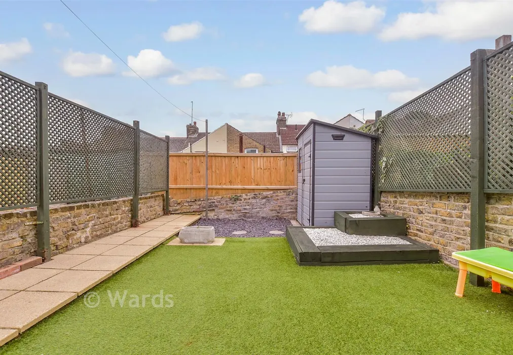 Rear Garden - Monins Road, Dover, Kent - Wards of Kent