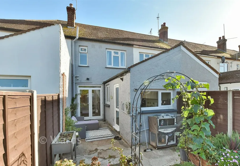 Rear Elevation - Carlton Avenue, Sheerness, Kent - Wards of Kent