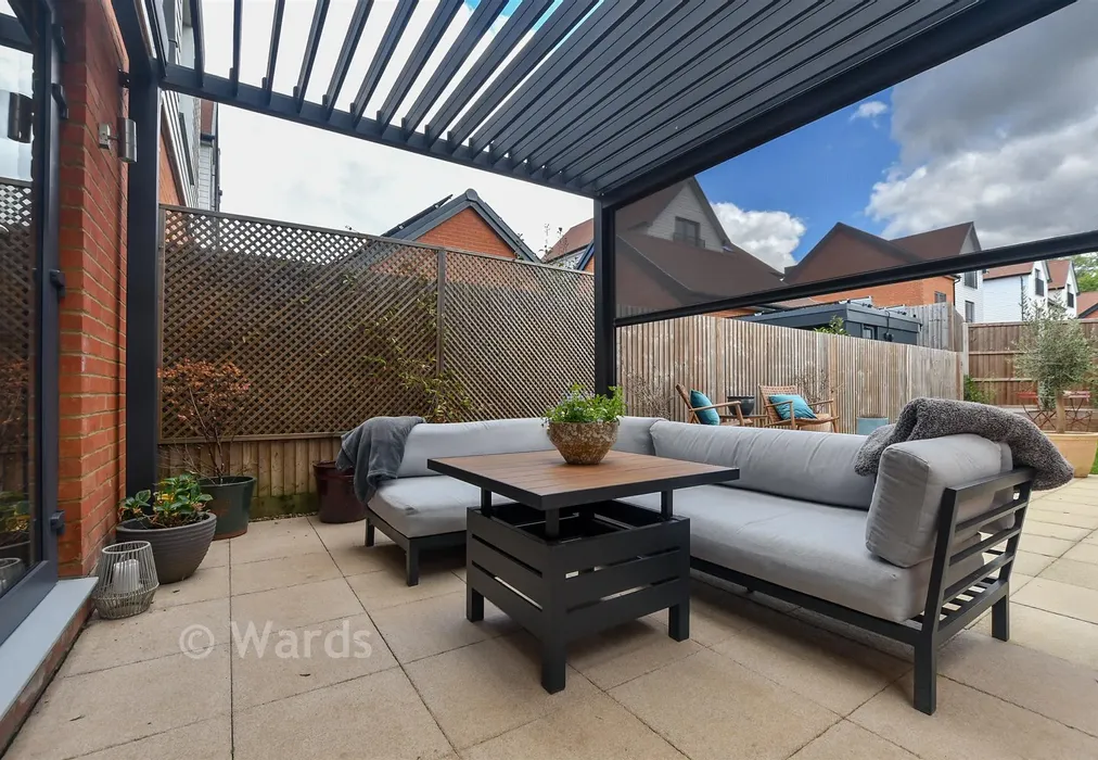 Patio / Decking - Woodland Rise, Chilmington Green, Kent - Wards of Kent