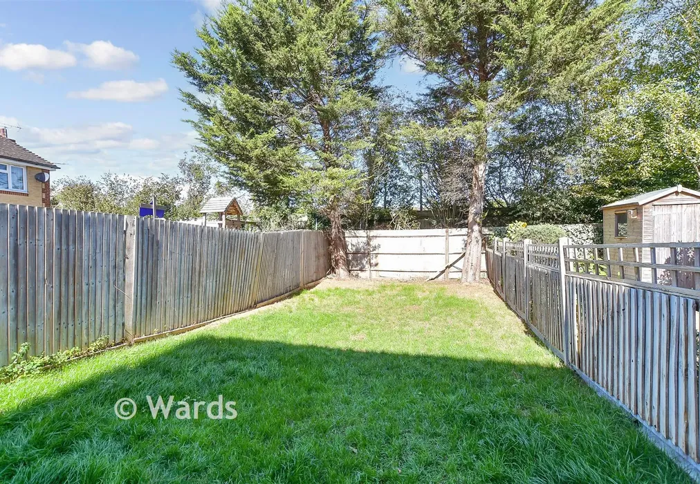 Rear Garden - Willow Farm Way, Herne Bay, Kent - Wards of Kent