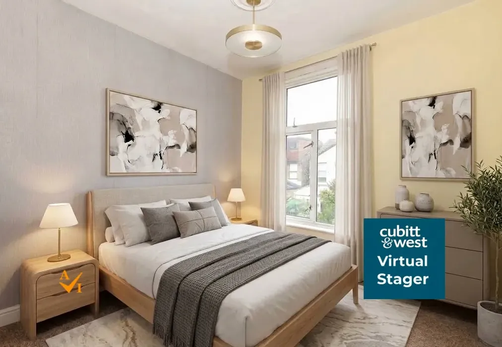 Bedroom 2 (Contemporary style) - Jubilee Road, Southsea, Hampshire - Wards of Kent