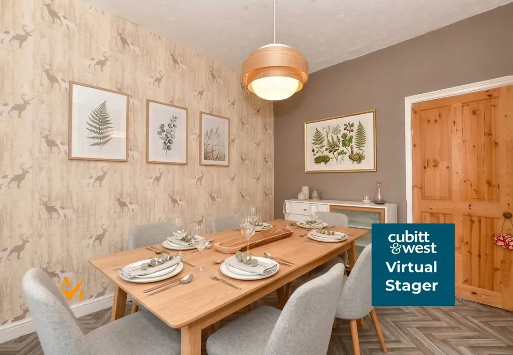 Dining Room (Nordic style) - Jubilee Road, Southsea, Hampshire - Wards of Kent