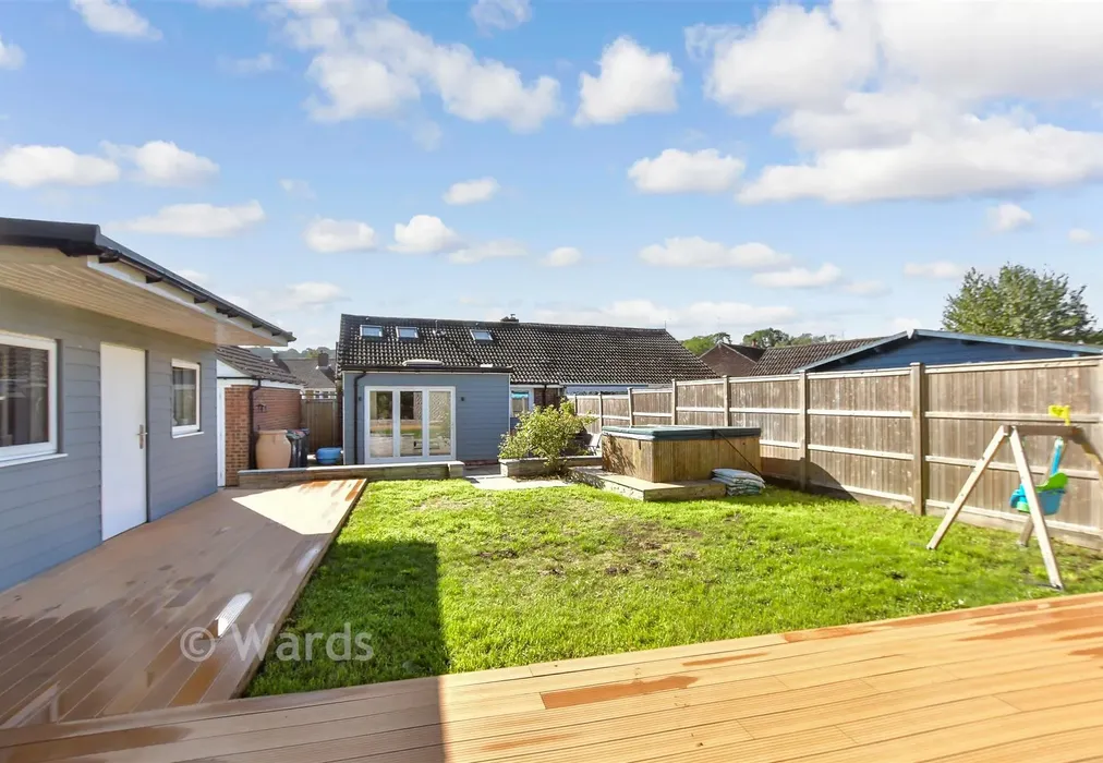 Rear Elevation - Stour Road, Chartham, Canterbury, Kent - Wards of Kent