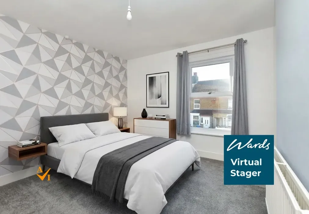 Bedroom 1 (Modern style) - Tonge Road, Sittingbourne, Kent - Wards of Kent
