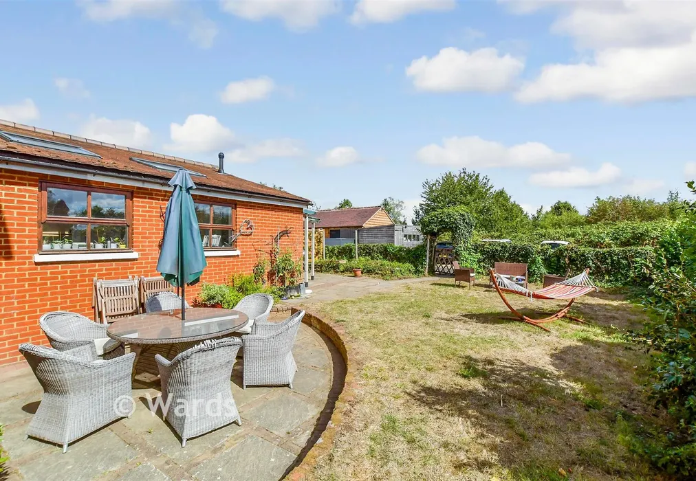 Rear Garden - Lees Road, Yalding, Kent - Wards of Kent