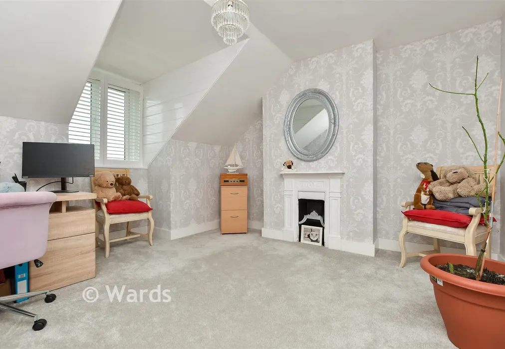 Bedroom 4 - West Cliff Road, Broadstairs, Kent - Wards of Kent