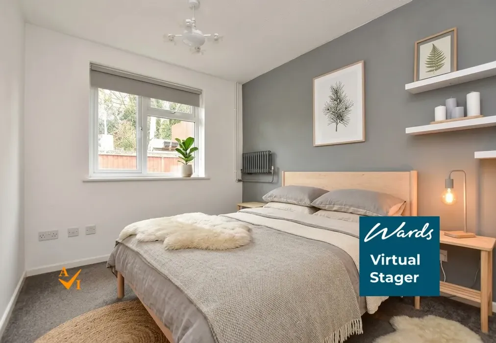 Bedroom 2 (Nordic style) - Curlinge Court, Ramsgate, Kent - Wards of Kent