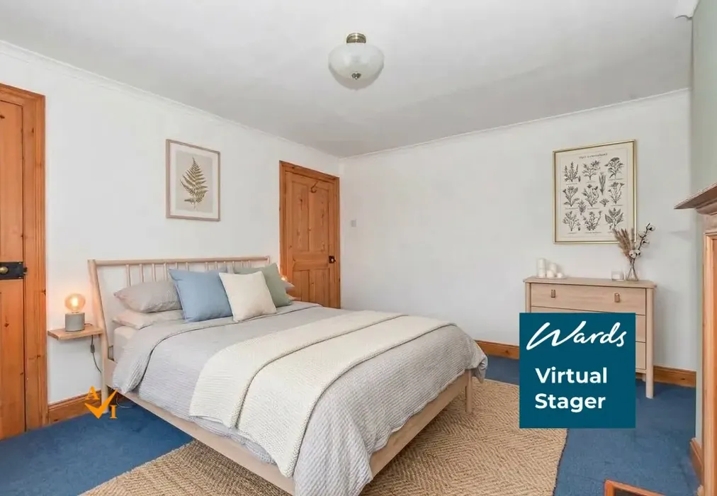 Bedroom 2 (Nordic style) - Oare Road, Faversham, Kent - Wards of Kent