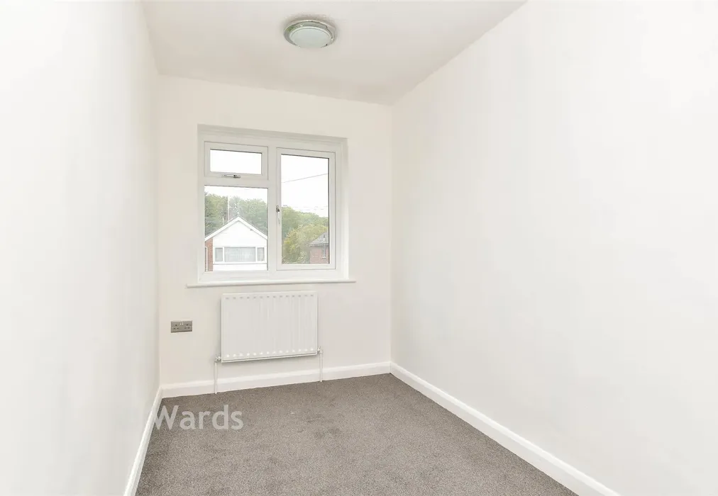 Bedroom 3 - Walderslade Road, Walderslade, Chatham, Kent - Wards of Kent
