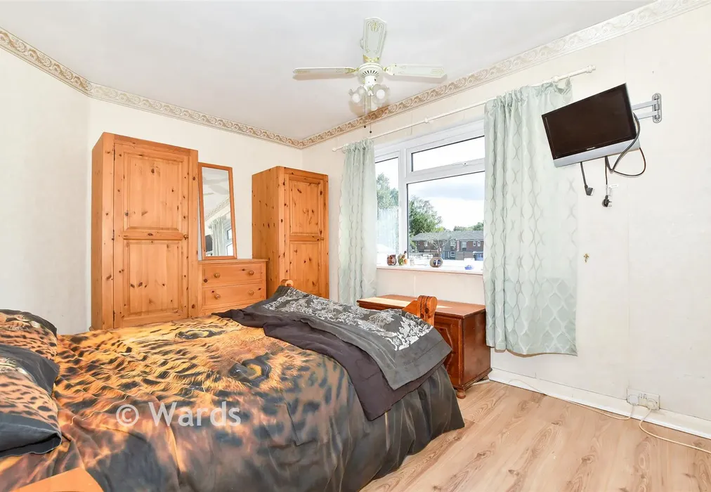 Bedroom 1 - Calder Road, Maidstone, Kent - Wards of Kent