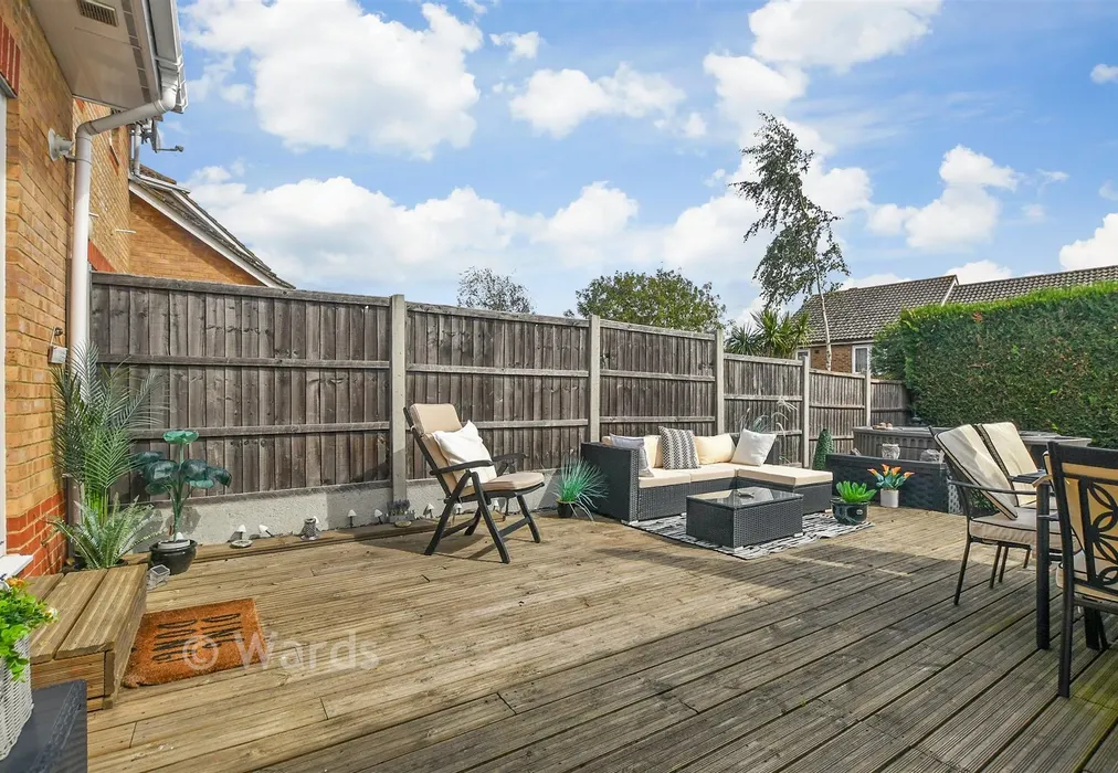 Patio / Decking - Robert Brundett Close, Kennington, Kent - Wards of Kent