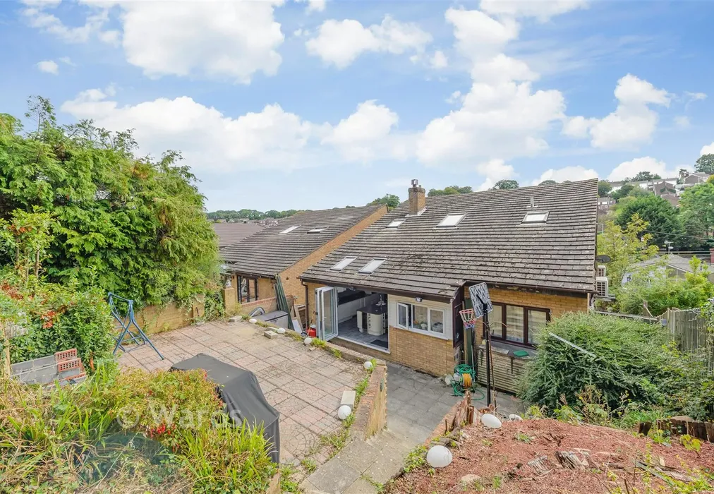 Rear Elevation - Princes Avenue, Walderslade, Chatham, Kent - Wards of Kent