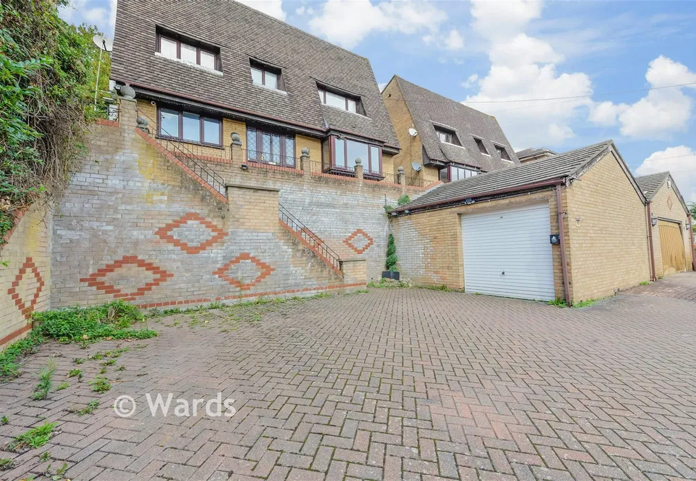 Driveway/Parking - Princes Avenue, Walderslade, Chatham, Kent - Wards of Kent