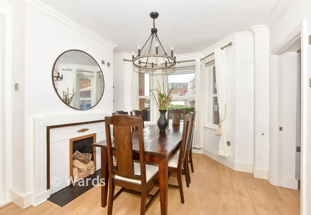 Dining Room - Radnor Park Road, Folkestone, Kent - Wards of Kent