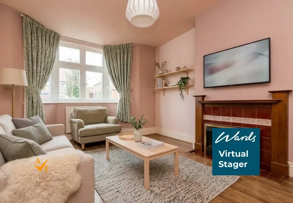 Lounge (Nordic style) - Upper Dane Road, Margate, Kent - Wards of Kent