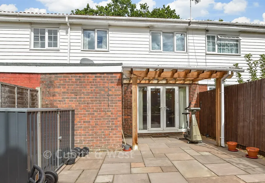 Rear Elevation - Berstead Walk, Bewbush, Crawley, West Sussex - Wards of Kent