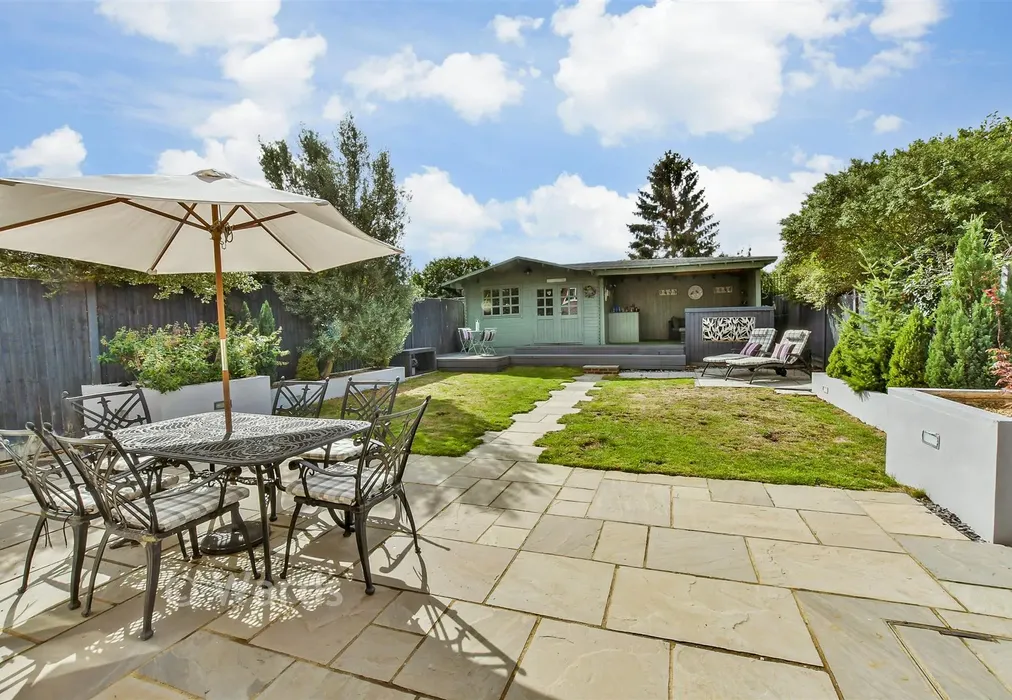 Rear Garden - Brenchley Road, Sittingbourne, Kent - Wards of Kent