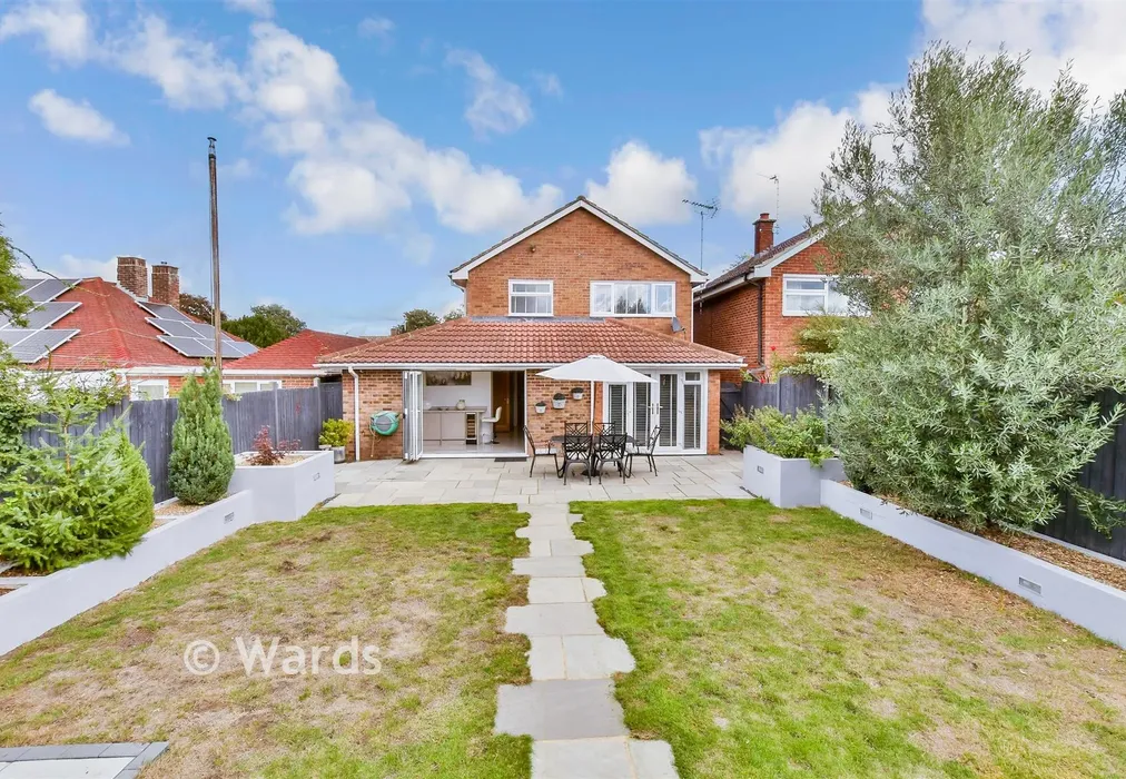 Rear Garden - Brenchley Road, Sittingbourne, Kent - Wards of Kent