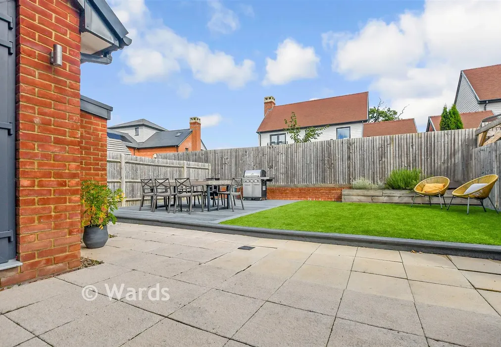 Patio / Decking - Green Mews, Chilmington Green, Kent - Wards of Kent