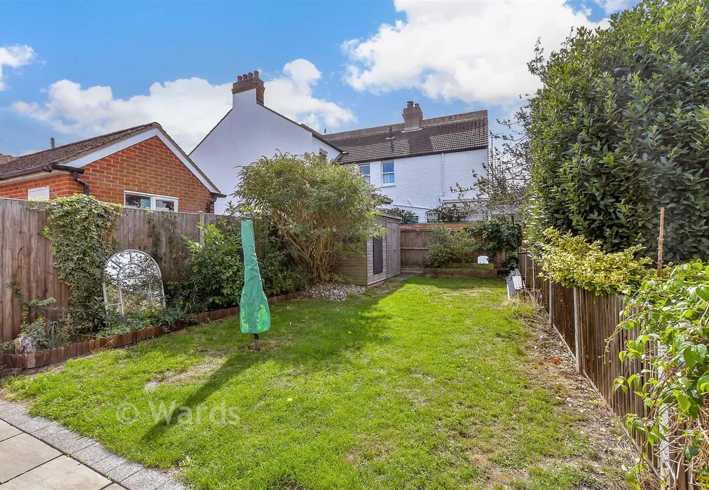 Rear Garden - Mickleburgh Hill, Herne Bay, Kent - Wards of Kent