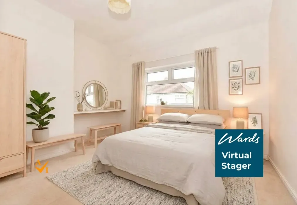 Bedroom 1 (Nordic style) - Redsull Avenue, Deal, Kent - Wards of Kent