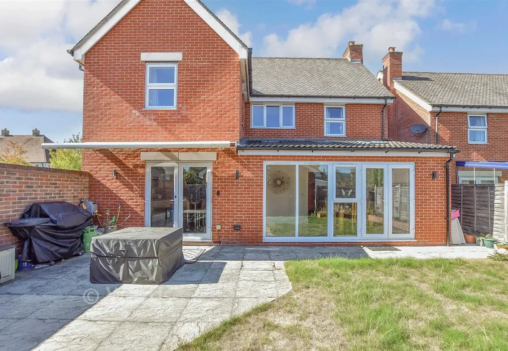 Rear Elevation - Langley Way, West Malling, Kent - Wards of Kent