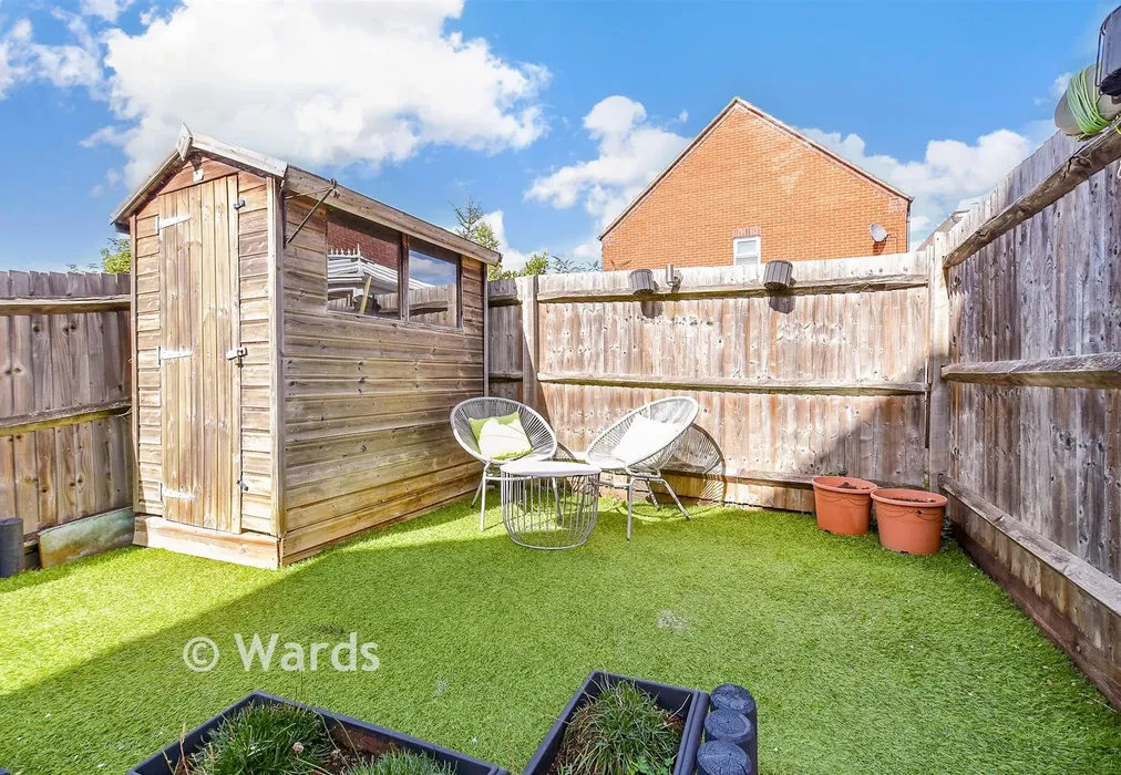 Rear Garden - Talmead Road, Herne Bay, Kent - Wards of Kent