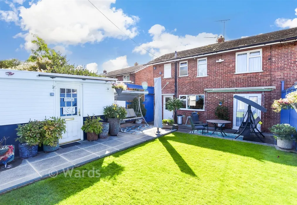 Rear Elevation - Plover Road, Birds Estate, Larkfield, Kent - Wards of Kent