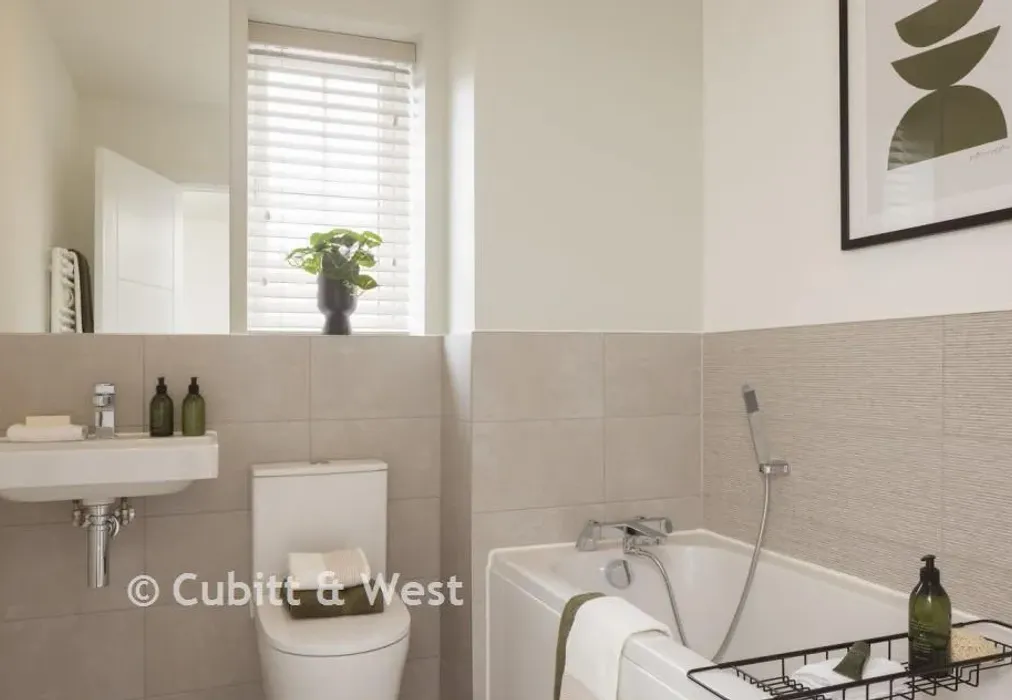 Bathroom - Heather Lane, The Cygnets, South Chailey, East Sussex - Wards of Kent
