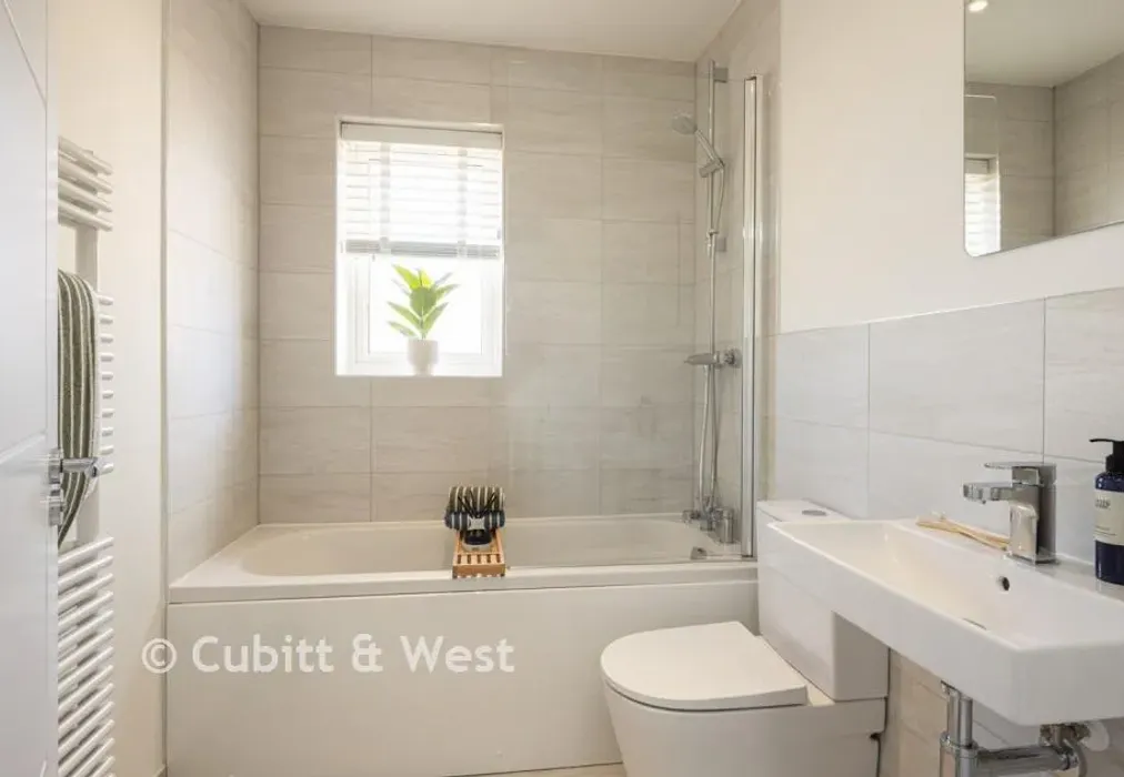 Bathroom - Heather Lane, The Cygnets, South Chailey, East Sussex - Wards of Kent