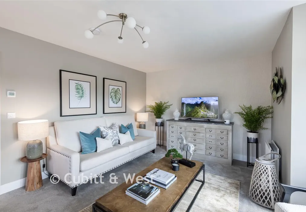 Living Room - Buttercup Way, Temple Gate, Burgess Hill, West Sussex - Wards of Kent