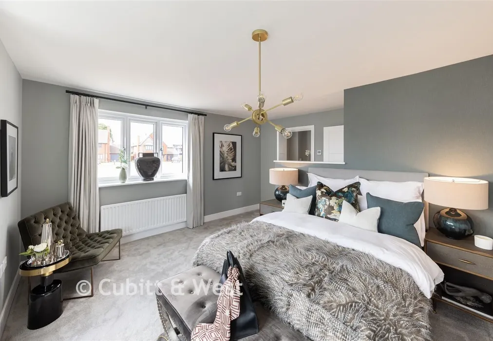 Bedroom - Buttercup Way, Temple Gate, Burgess Hill, West Sussex - Wards of Kent