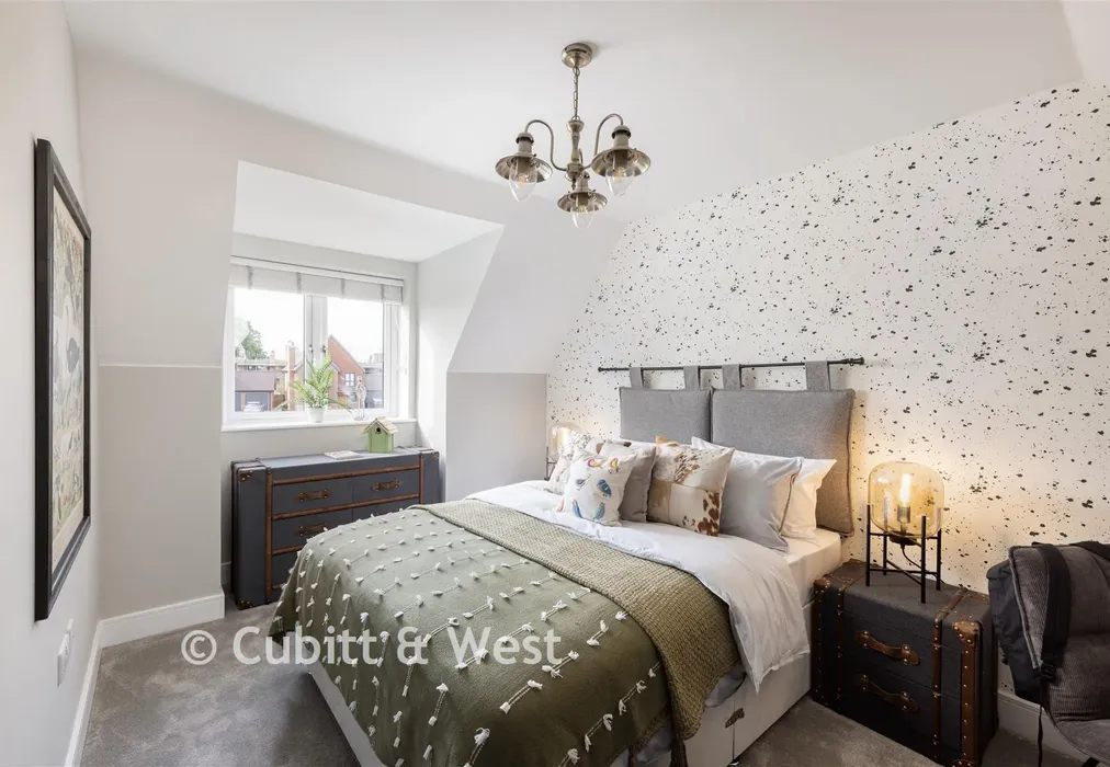 Bedroom - Buttercup Way, Temple Gate, Burgess Hill, West Sussex - Wards of Kent