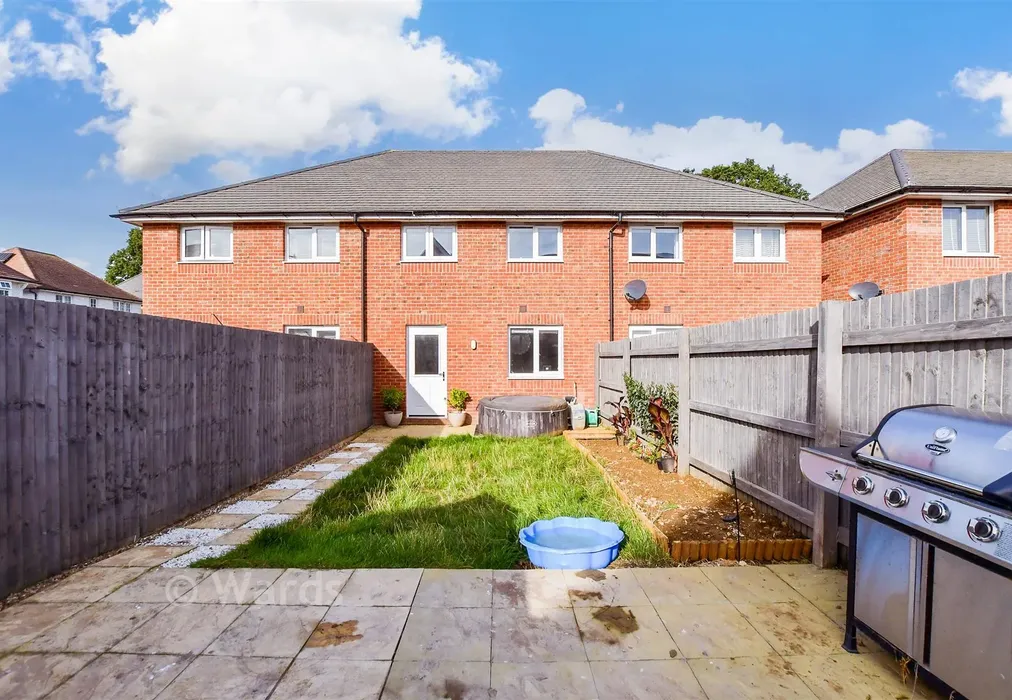 Rear Elevation - Alliance Terrace, Maidstone, Kent - Wards of Kent