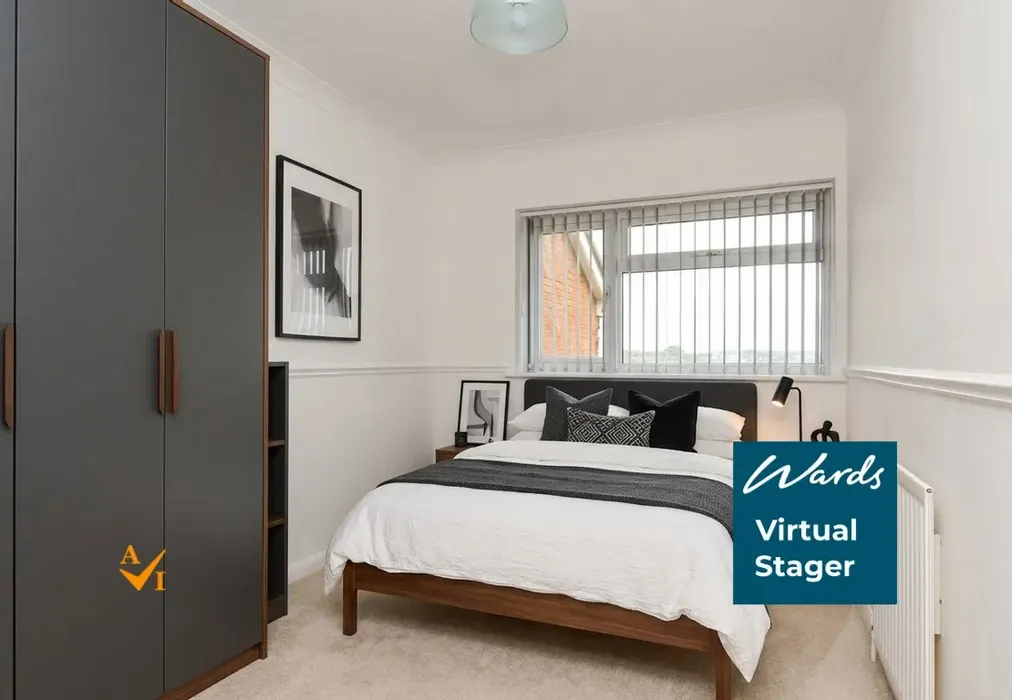 Bedroom 3 (Modern style) - Clive Road, Sittingbourne, Kent - Wards of Kent