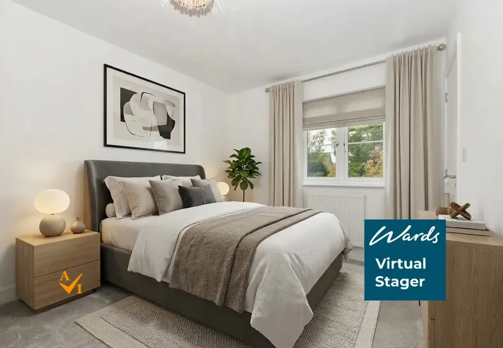 Bedroom 2 (Contemporary style) - The Wickets, Marden, Kent - Wards of Kent