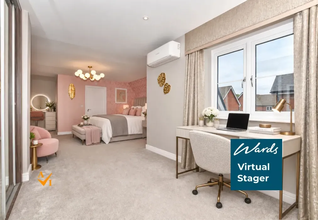 Bedroom 1 (Contemporary style) - The Wickets, Marden, Kent - Wards of Kent