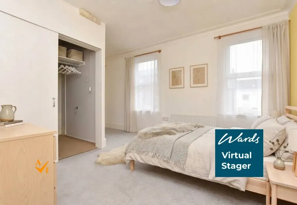 Bedroom 3 (Nordic style) - Oxford Street, Margate, Kent - Wards of Kent