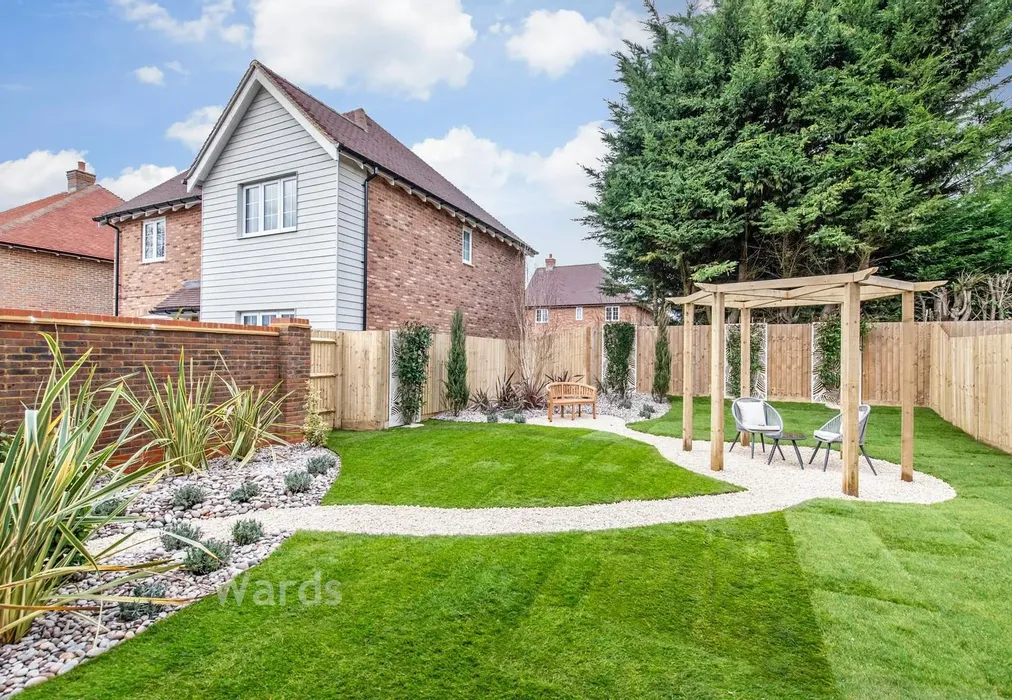 Rear Garden - North Street, Sutton Valance - XRM, Sutton Valence, Kent - Wards of Kent