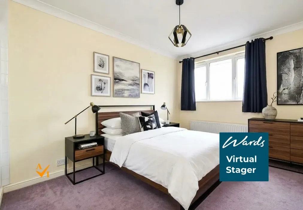 Bedroom 2 (Modern style) - Reculver Walk, Senacre, Maidstone, Kent - Wards of Kent